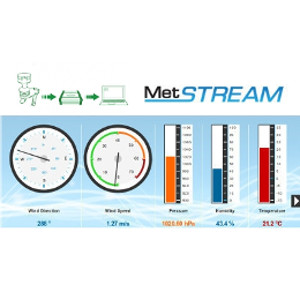 Enregistreur LAN MetStream - anémomètres et stations météorologiques